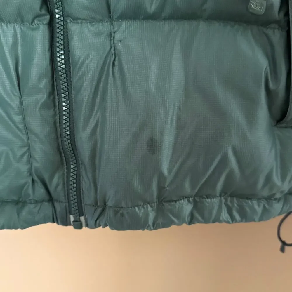 Vtg The North Face 1996 Retro Nuptse 700 Down Mens Puffer Jacket Green Black M
